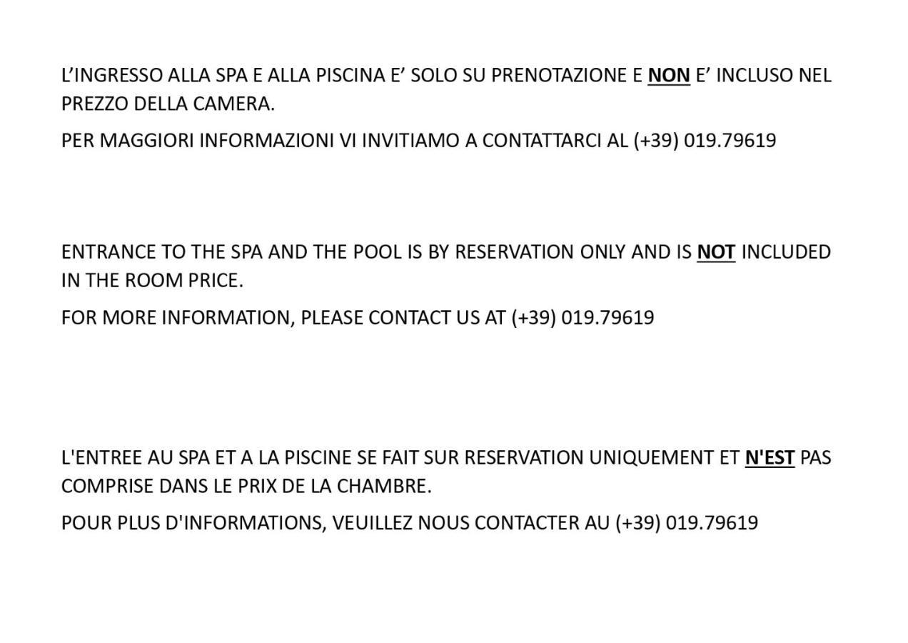 Hotel Villa Elia Calizzano 외부 사진